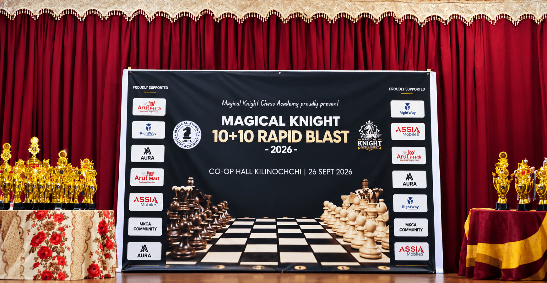 MAGICAL KNIGHT 10+10 RAPID BLAST – 2026 | A Day of Chess, Competition & Community